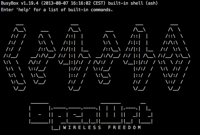 Arduino YUN SSH connection in terminal